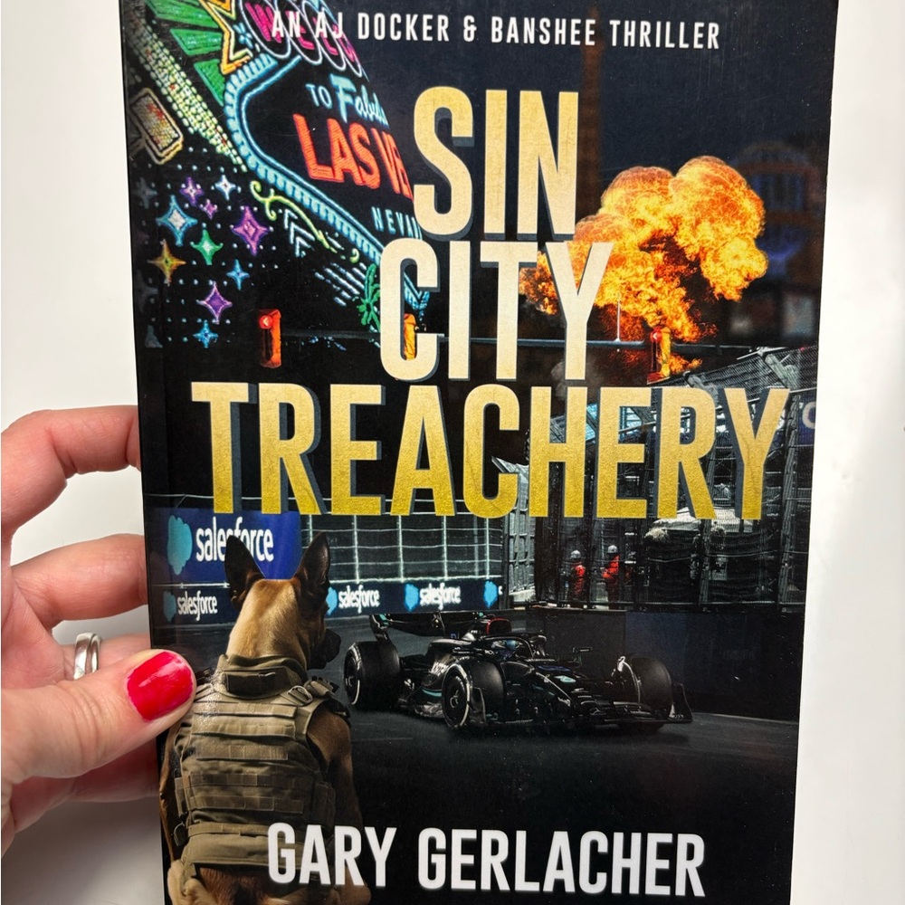 Sin‎ City Treachery paperback book by Gary Gerlacher